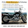 Honda Shadow VT600 VLX Deluxe Fuel Tank Hoses (1993–2003)