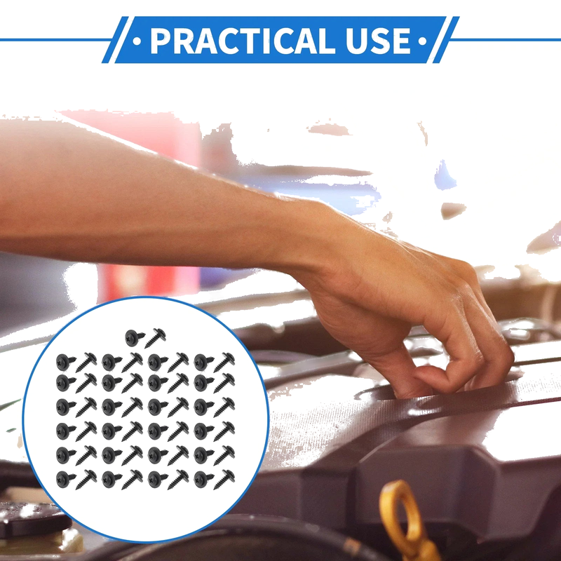 Honda Accord 50 pcs Fender Liner Splash Shield Bumper Cover Screws (2006-2007)