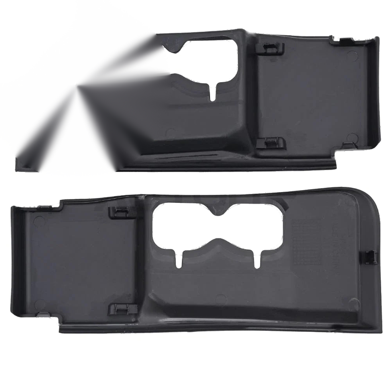 Ford F250 F350 F450 F550 Super Duty 2x Tow Hook Cover Bezel Left Right (2020–2022)