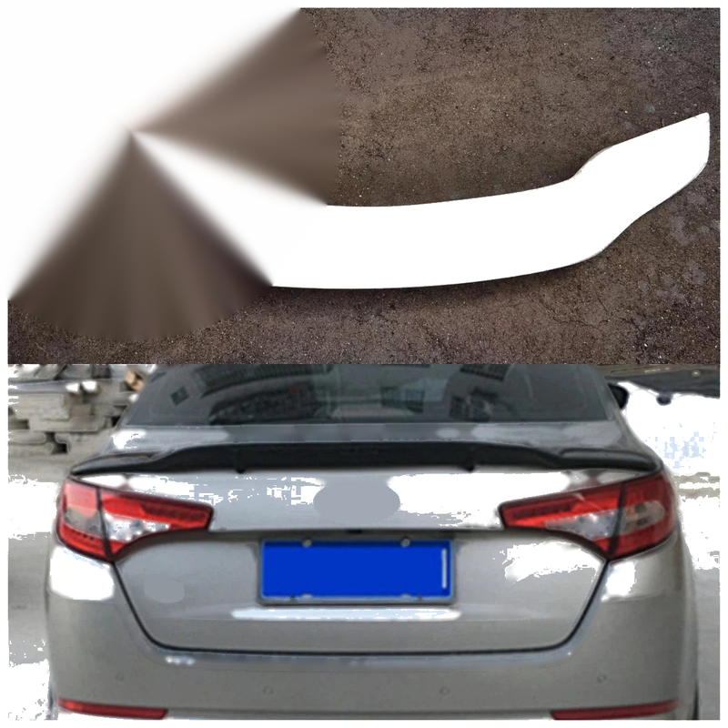 Kia K5 Optima 2011-2013 Unpainted R Style Rear Trunk Spoiler Wing Lip
