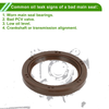 Mitsubishi Eclipse Galant Montero Crankshaft Oil Seal (1995-2005)