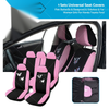 Sedan Truck SUV Universal Pink Car Seat Covers  Butterfly