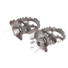 BMW R1200GS ADV Silver Front Rider Footpegs Rearset (2013-2017)
