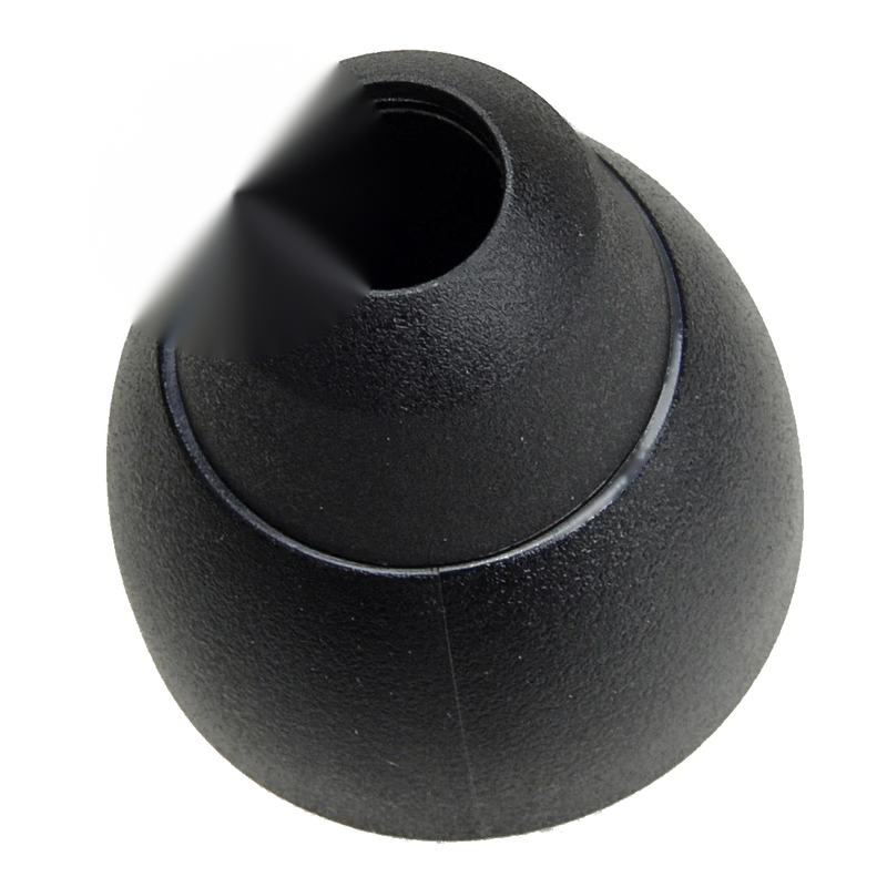 Jeep Wrangler JK Silver & Black 6 Speed Gear Knob (2011-2018)