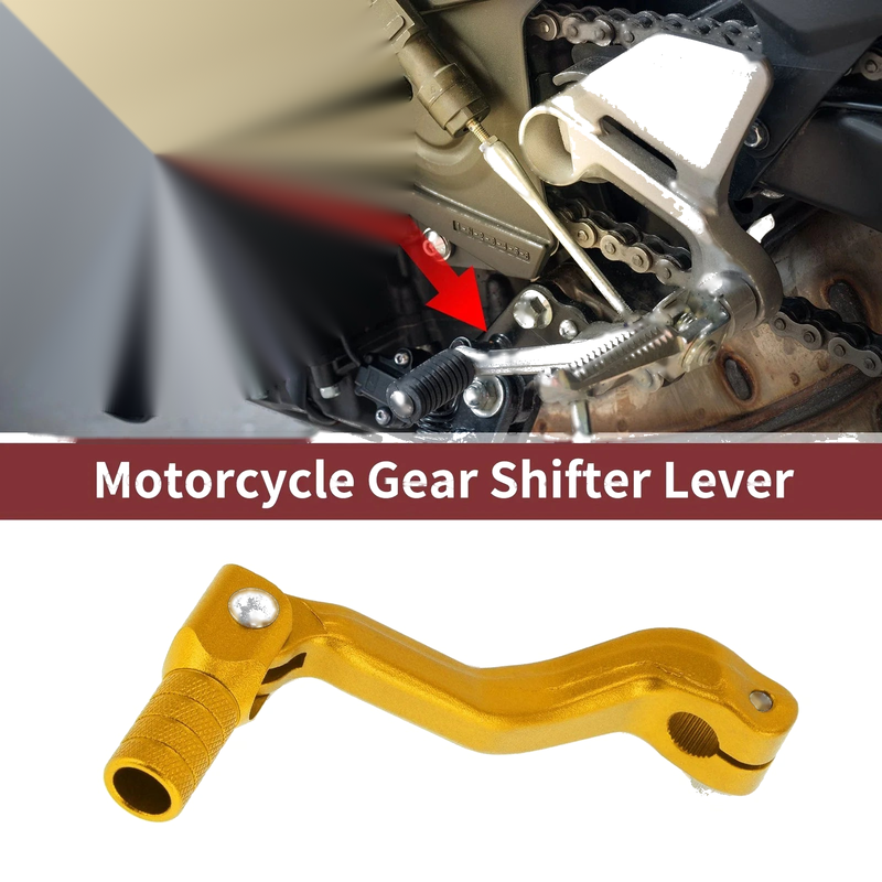 Kayo T2 Folding Gear Shifter Lever Gold Tone