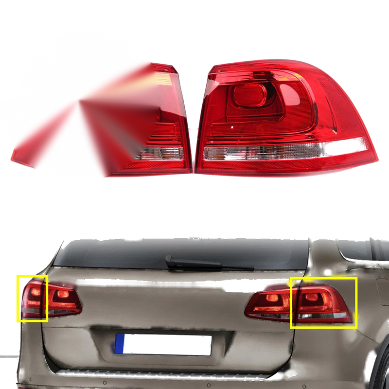 VW Touareg 2010-2018 () Rear Outer Tail Signal Light