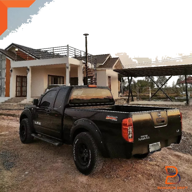 Nissan Navara D40 Widebody King Cab Black Fender Flare Arch (2005-2015)