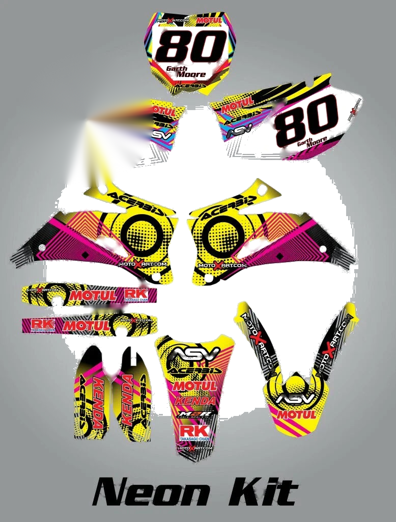 Suzuki RM 250 Custom Graphic Kit (2004-2011)