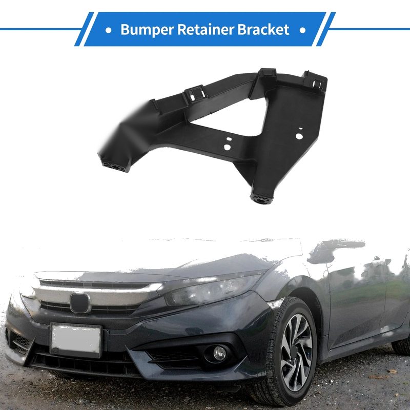 Honda Civic Front Left Bumper Retainer Bracket (2016-2021)
