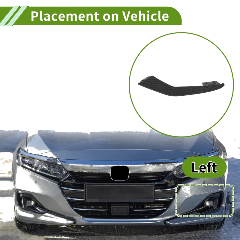Toyota Corolla 1 Pc Front Left Fog Light Grill (2019-2021)