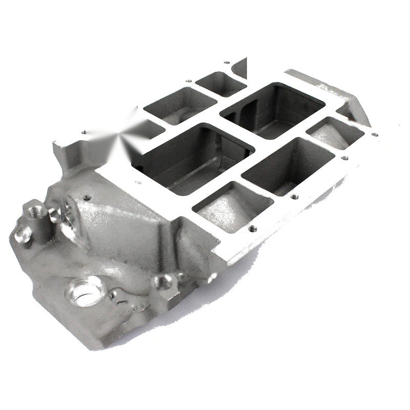 Chevy BBC 454 6-71 8-71 Supercharger Aluminum Intake Manifold