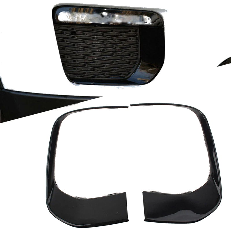 Land Rover Range Rover Evoque 2 x Fog Light Lamp Surround Trim (2016-2019)
