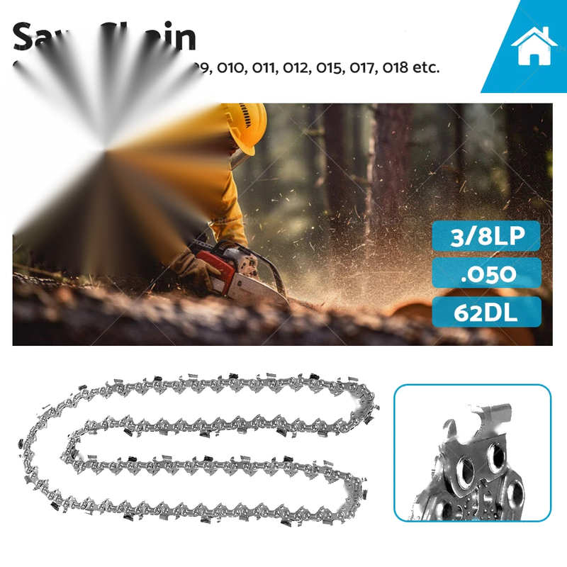 Stihl 3/8LP 050 62DL Semi Chisel Chainsaw Chain (Various Years)
