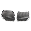 Harley Road Glide Chrome Tri-Line Speaker Grills Cover Trim (2015-2021)