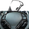 Infiniti G35 G37 G25 Q60 Forged Carbon Fiber Steering Wheel Trim Kit