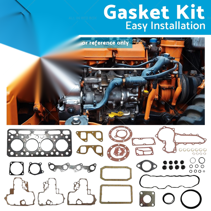 Kubota V1902 Gasket Kit Upper Lower