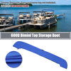 Make Model Boot Cover 85"-90" W Bimini Top Storage with Light Hole Blue