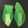 Kawasaki ZX-636R ZX-6R Green Headlight Guard Lens Cover (2009-2018)