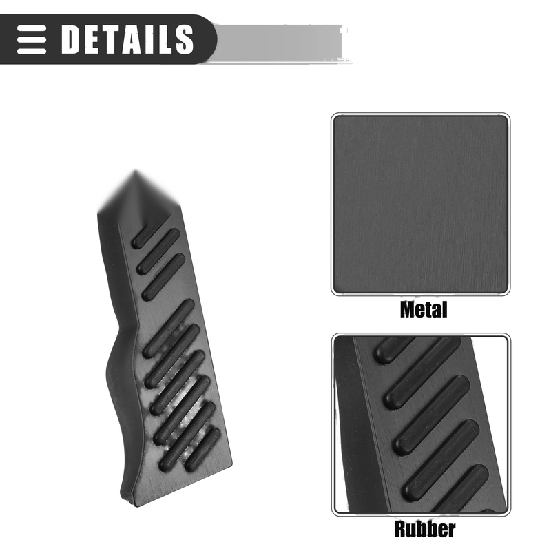 Chevrolet Camaro (2016-2023) Black Brake & Accelerator Pedal Covers