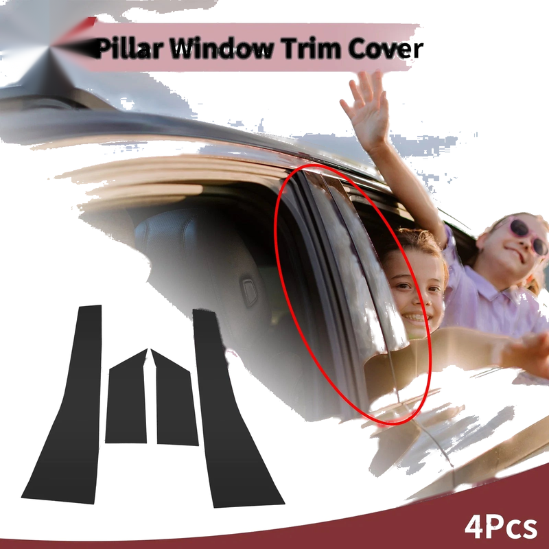 Toyota Wish Door Pillar Window Trim (2003–2009)