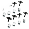 Mercedes W124 W125 Undercar Shield Clip Nuts & Screws (1985-1995)