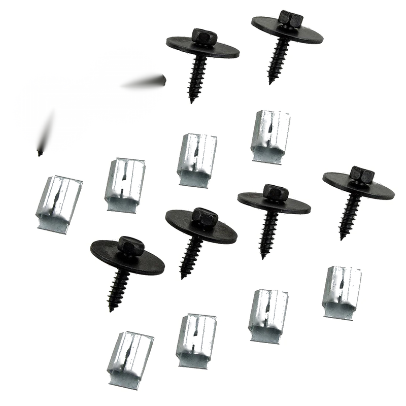 Mercedes W124 W125 Undercar Shield Clip Nuts & Screws (1985-1995)