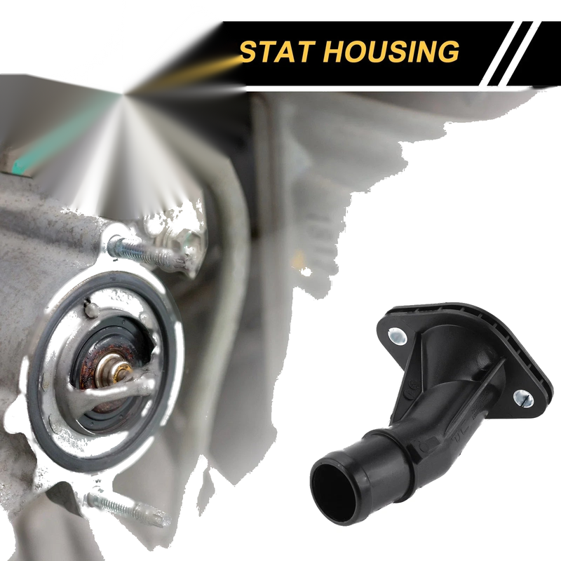 Hyundai Accent, Kia Engine Coolant Thermostat Housing (2012-2017)