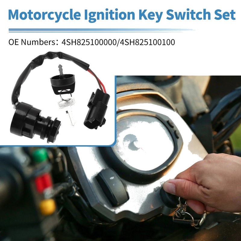 Yamaha RAPTOR 700 Ignition Key Switch (2009–2020)