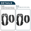 Toyota Corolla Car Door Anti Kick Pad Sticker Protector (2007-2013)