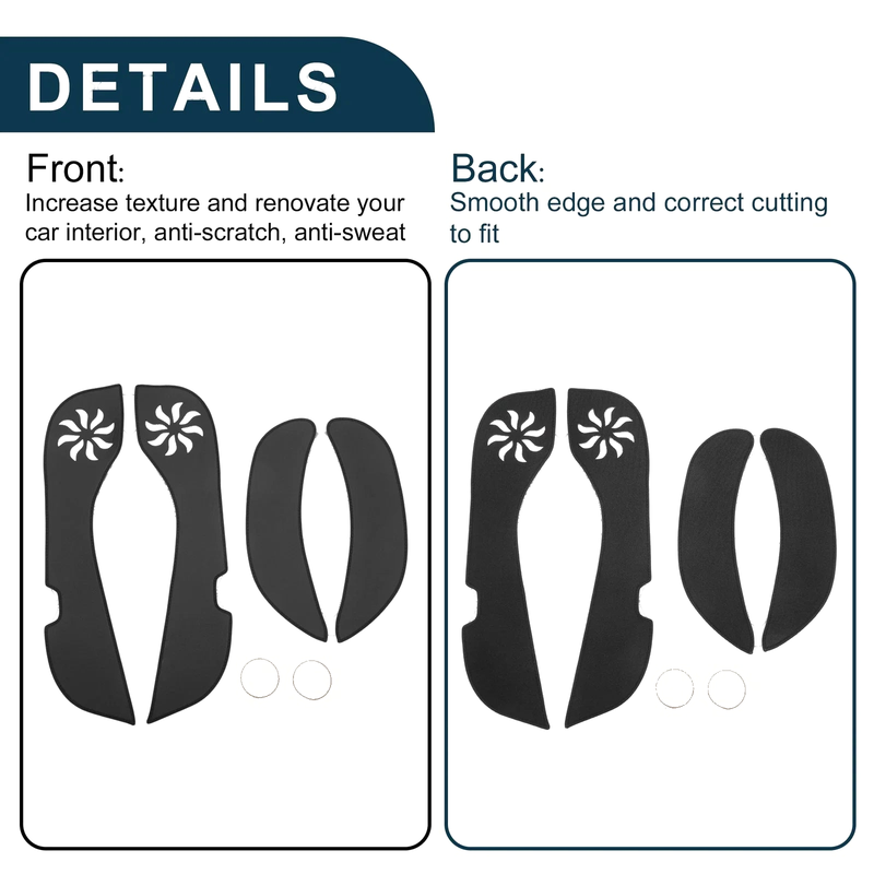 Toyota Corolla Car Door Anti Kick Pad Sticker Protector (2007-2013)