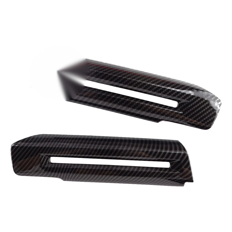 Ford Mustang Carbon Fiber Door Armrest Cover Trim (2015-2021)