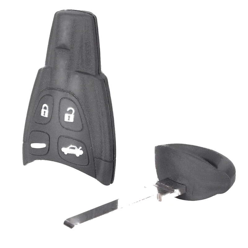 Saab 9-3 Sport Sedan Remote Key Fob Shell & Blade Kit (2003-2007)
