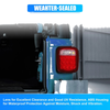 Jeep Wrangler Red LED Bar Tail Lights (2018-2023)