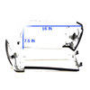 Toyota Corolla E70 KE72 KE75 TE71 1979-1987 Headlight Housing Trim Set