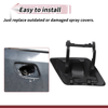 Mercedes-Benz W221 Front Left Bumper Headlight Washer Nozzle Cover (2006-2013)
