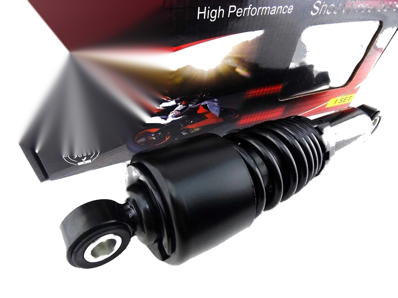 Harley HD FXD Dyna Super Glide 11.5" JBS Rear Shock Absorbers (2006-2017)