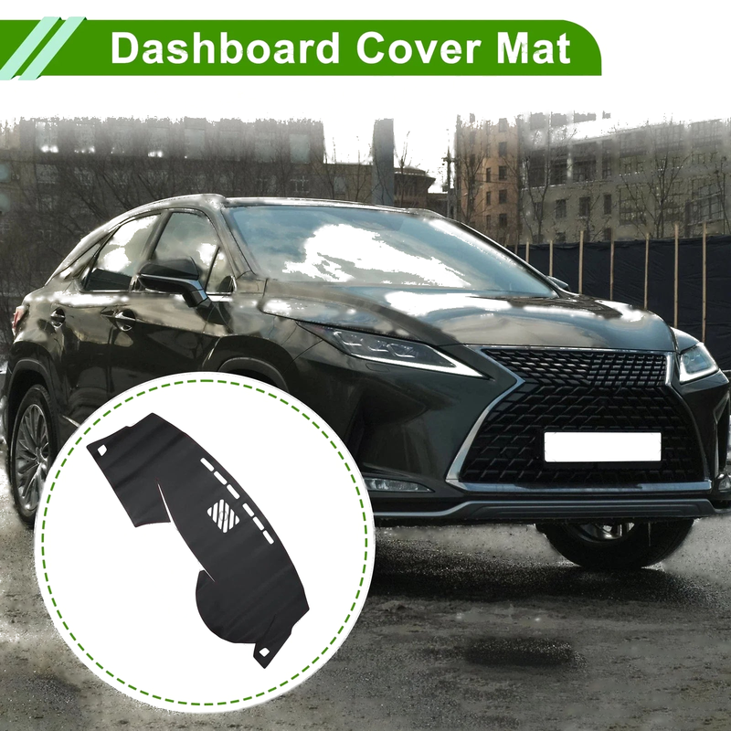 LEXUS RX 350 (2010-2015) - Black Red Dashboard Cover Mat