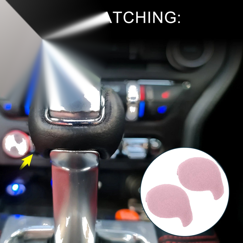 Ford Mustang Pink Gear Shift Knob Cover (2015-2021)