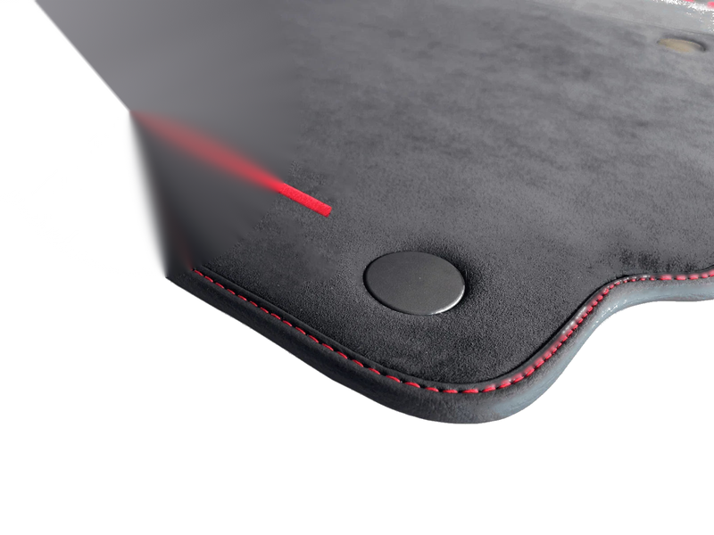 Ferrari F8 Tributo with Alcantara Leather AutoWin Floor Mats (2019-2023)