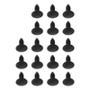 Cars Rivet Screws 50Pcs Auto Plastic Black Fender Bumper Clips
