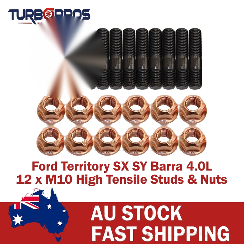Ford Territory SX SY Barra 4.0L High Tensile Exhaust Manifold Stud Kit