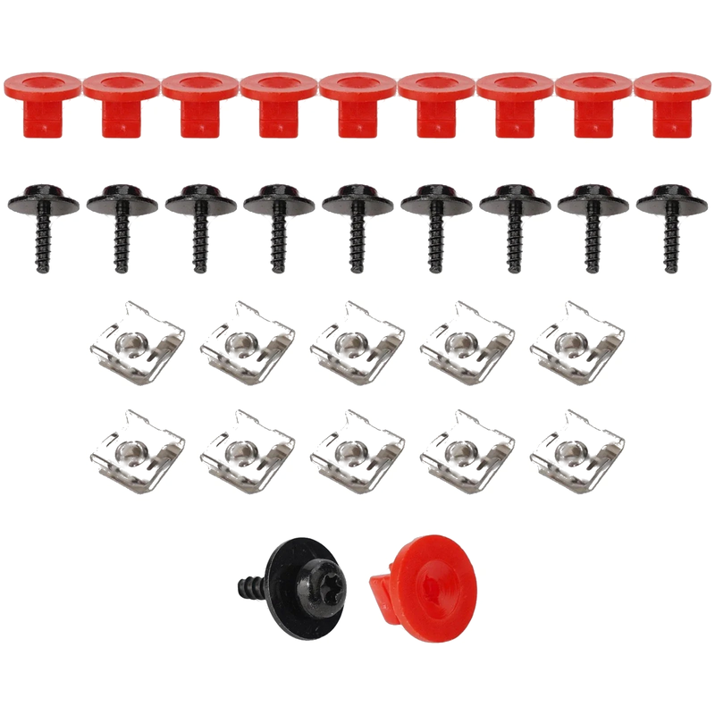 Ford Long Lasting T30 Engine Splash Shield Guard Undertray Cover Screw Set