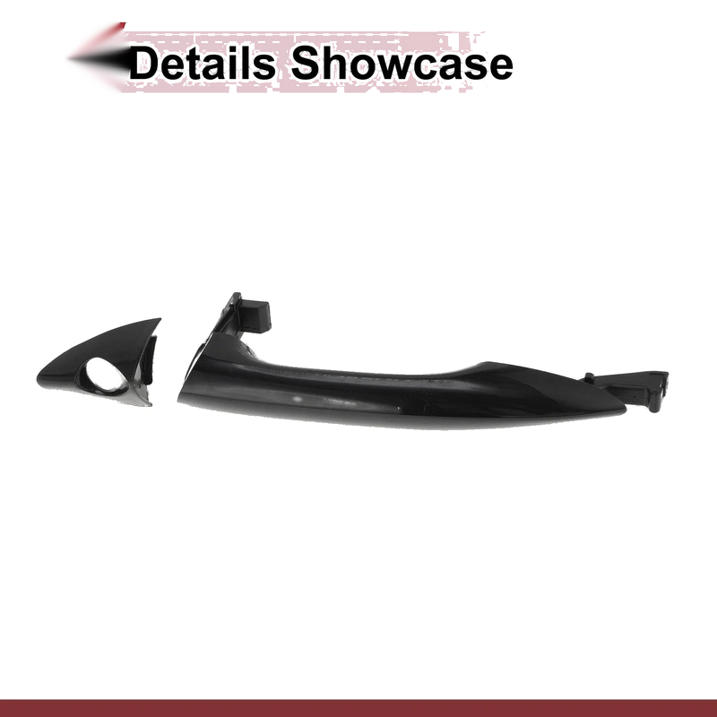 Hyundai Elantra 2011-2015 Front Left Black Car Door Handle Grip
