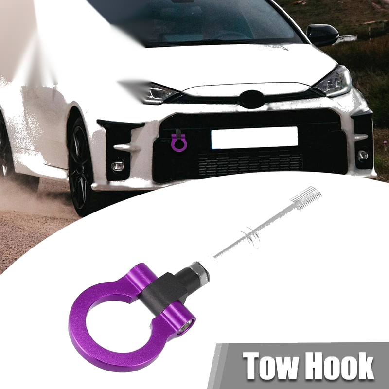 Toyota Avanza Purple Screw-On Tow Hook Trailer Ring (2004-2023)