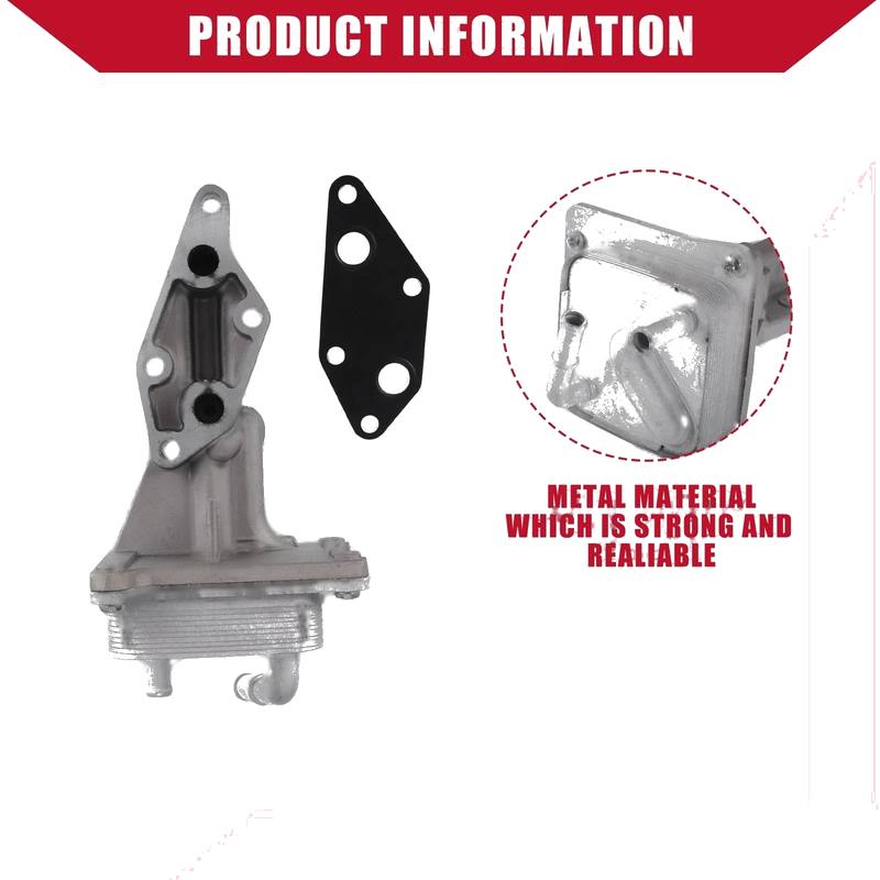 Nissan Altima, Rogue, Sentra Engine Oil Cooler Set (2007-2023)