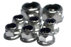 IAME Honda Cadet Wheel Nuts 1 Set Stainless Steel Nyloc Flange