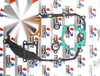 YAMAHA MX80 Complete Engine Gasket Set (1980-1982)