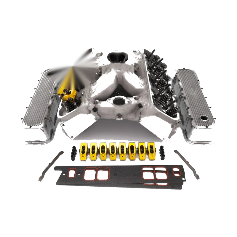 Chevy BBC 454 Hyd FT Cylinder Head Engine Combo