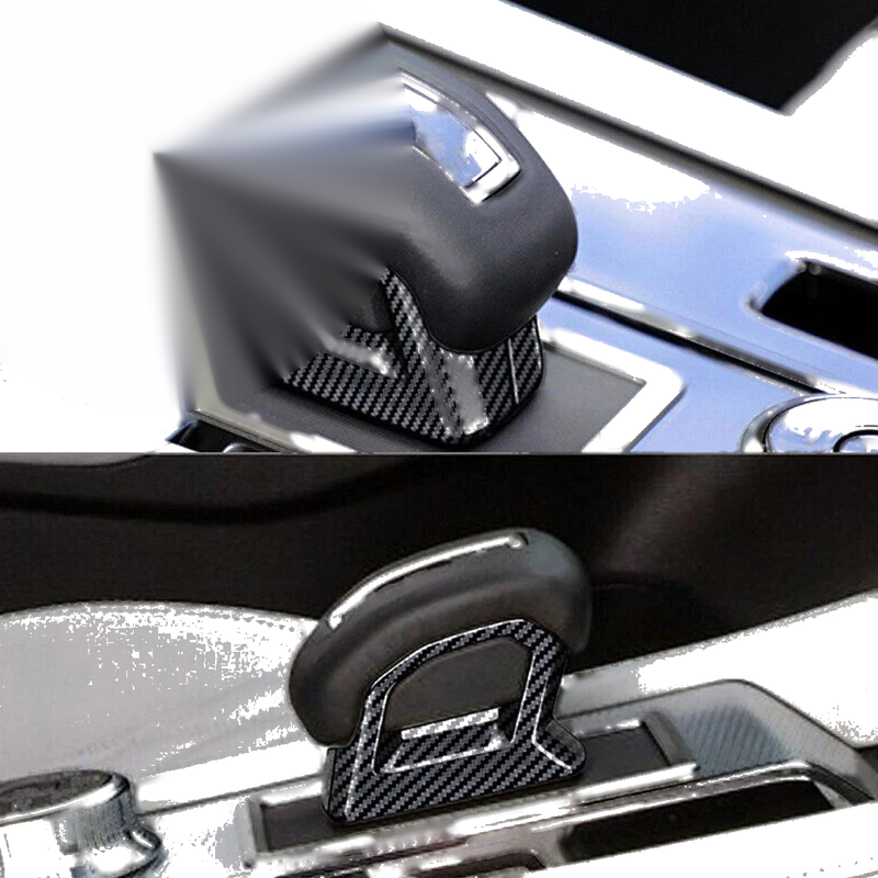 Mitsubishi Outlander Carbon Fiber Shift Knob Base Cover Trim (2003-2023)