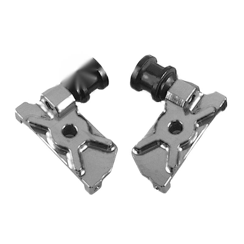 Yamaha R25 CNC Grey Aluminum Swingarm Spool Adapters (2015)